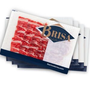 5 x Loncheado de Paleta de Cebo Ibérica "50% Raza Ibérica" en plato